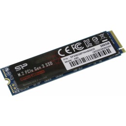 Твердотельный диск 250GB Silicon Power UD80, M.2 2280, PCI-E 3x4, [R/W - 3400/3000 MB/s]